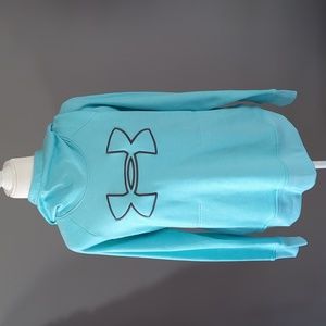 3 For $30. Blue Under Armour Funnel Neck Loose fit hoodie